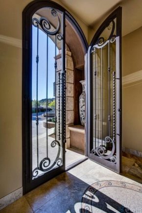  Latticed doors: types and features