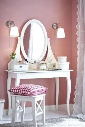 Dressing Table Ikea 38 Photos White, Makeup Vanity Table With Lights Ikea