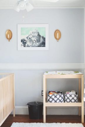 ikea baby cribs with changing table