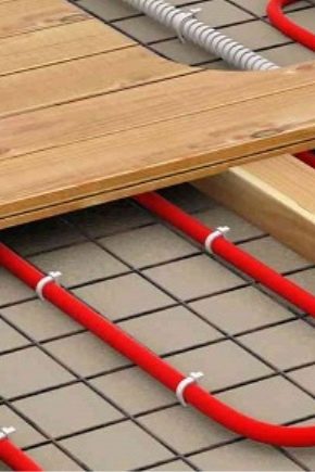  Features of the installation of a heated floor