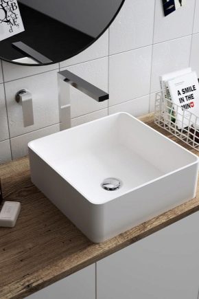  Acrylic sinks: how to choose and what to clean?