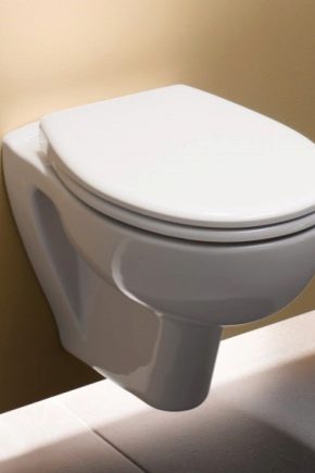  Toilettes suspendues sans rebords: le pour et le contre
