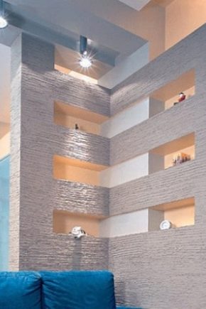  Ontwerp van gipsplaatwanden: opties voor appartementen en voor een landhuis