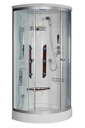  Luxusné sprchové kúty: vlastnosti a špecifikácie