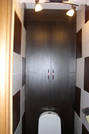  How to make a closet in the toilet?