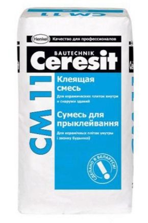  Ceresit CM 11 glue: properties and application