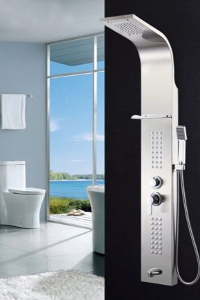  Overview of shower panels
