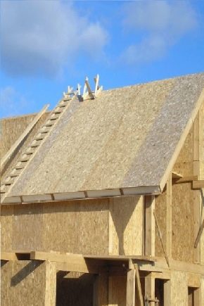  Kenmerken van de constructie van het dak van de CIP-panelen