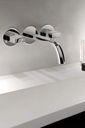  Varianter av Wall Sink Mixers