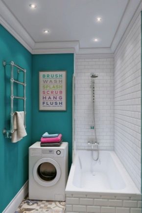  Bathroom 3 square. meter: ideas of modern design