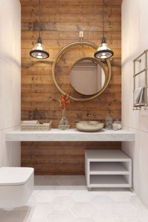  Tuvalet tasarımı: küçük bir oda için optimum çözümler