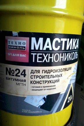  Vanntetting mastic TechnoNIKOL №24: materialegenskaper