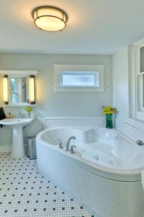  Interiér kúpeľne: moderný dizajn nápady