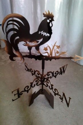 Making metal weathervanes from your own hands: beautiful options and drawings