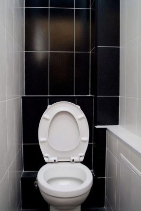 How to hide the pipes in the toilet?