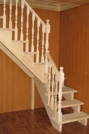  Pine stairs: the secrets of making beautiful designs