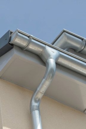  Features and sequence of installation galvanized gutters