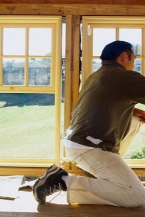  Reparatie van houten ramen: de juiste volgorde van werkzaamheden