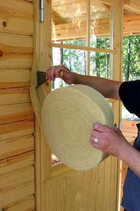  Oppvarming av huset fra en bar: mezhventsovy materiale for termisk isolasjon fra innsiden