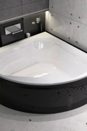  Types and sizes of modern baths: from mini to maxi