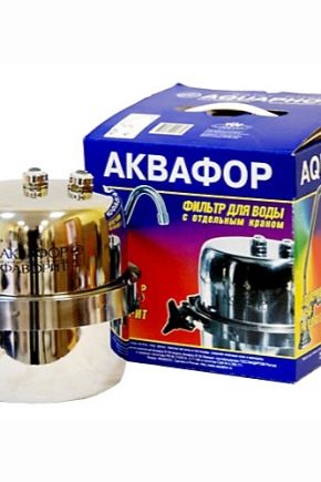  Akvafor Favorit: vantaggi, installazione e principio di funzionamento di un depuratore d'acqua fisso