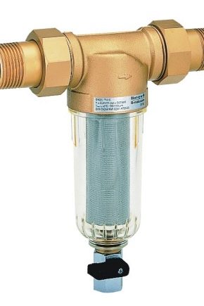  Filtr wody gruboziarnistej: rodzaje, subtelności wyboru i instalacji