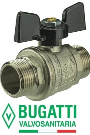  Typy guľových ventilov Bugatti