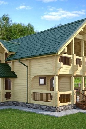 통나무 집 : 적절한 자재 및 시공 작업 선택