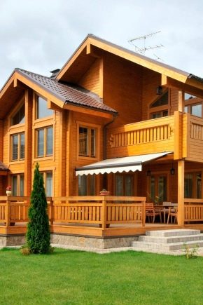  Technologies for the construction of houses from dry profiled timber