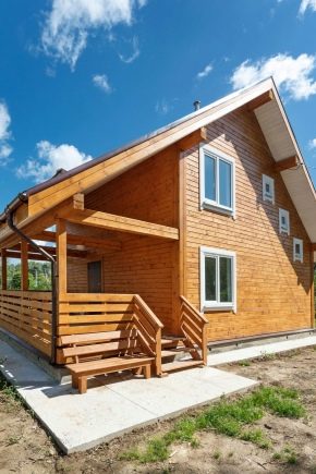  लकड़ी से घरों के डिजाइन और निर्माण की subtleties