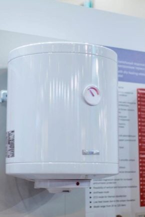  Bosch water heater: types of designs and their description