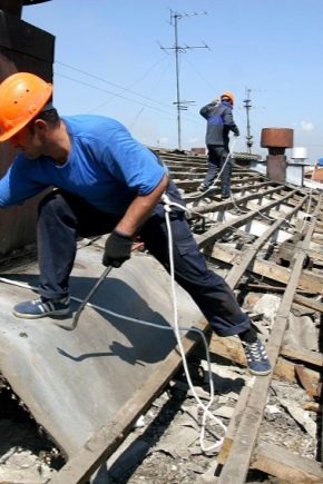  Reparation av taket: arbetssekvensen för att eliminera läckor