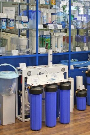  Water filters: types and selection rules