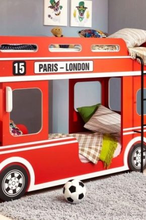  Łóżko piętrowe w formie autobusu