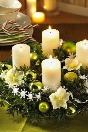  Making and decor of candles for the New Year