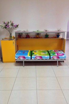  Výběr dětské skládací postele-šatní skříň