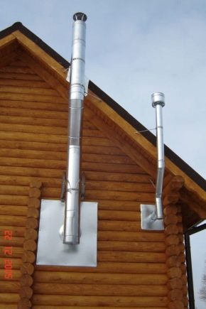  Features and ventilation device in a wooden house