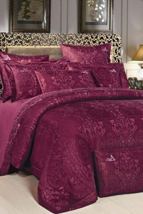  Bộ đồ giường Jacquard: các tính năng và mẹo để chọn