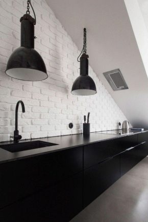  The use of white decorative bricks for interior decoration