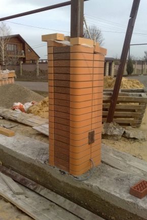  How to make brick pillars?