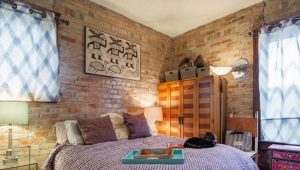  Slaapkamer interieur ideeën met bakstenen muur