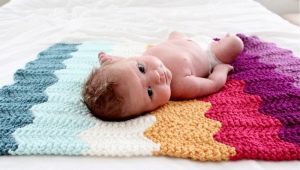  Gebreide dekens voor pasgeborenen