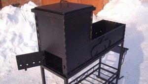 Brazier-smokehouse: types and features of manufacturing