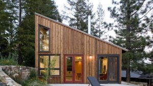  Shed roofs of one-story houses: the advantages of original solutions