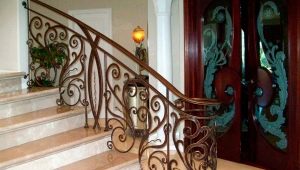  Modern metal balusters: types and design