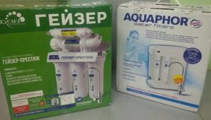  Aquaphor hoặc Geyser: bộ lọc nước nào tốt hơn để lựa chọn?