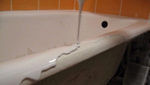  Как правилно да възстановите течен акрил в банята?