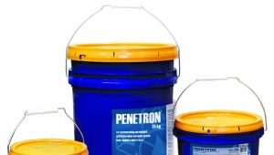  اختراق تسرب المياه Penetron: نطاق الاستخدام
