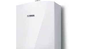  Technical characteristics of Bosch double-circuit gas boilers