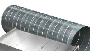  Air ducts for exhaust: varieties at installation